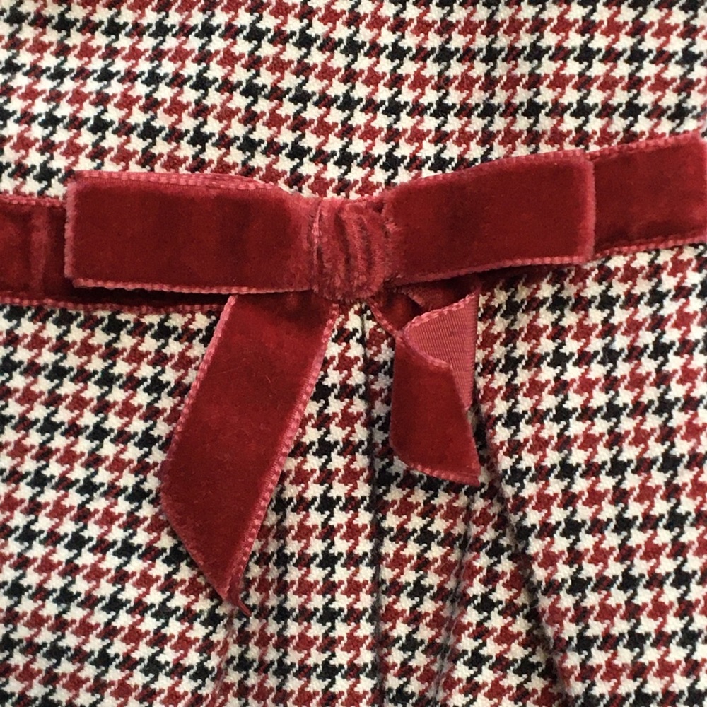NWOT 6 Gymboree Kids Plaid Baby Girl Dress Formal Party Holiday Christmas - Picture 4 of 5